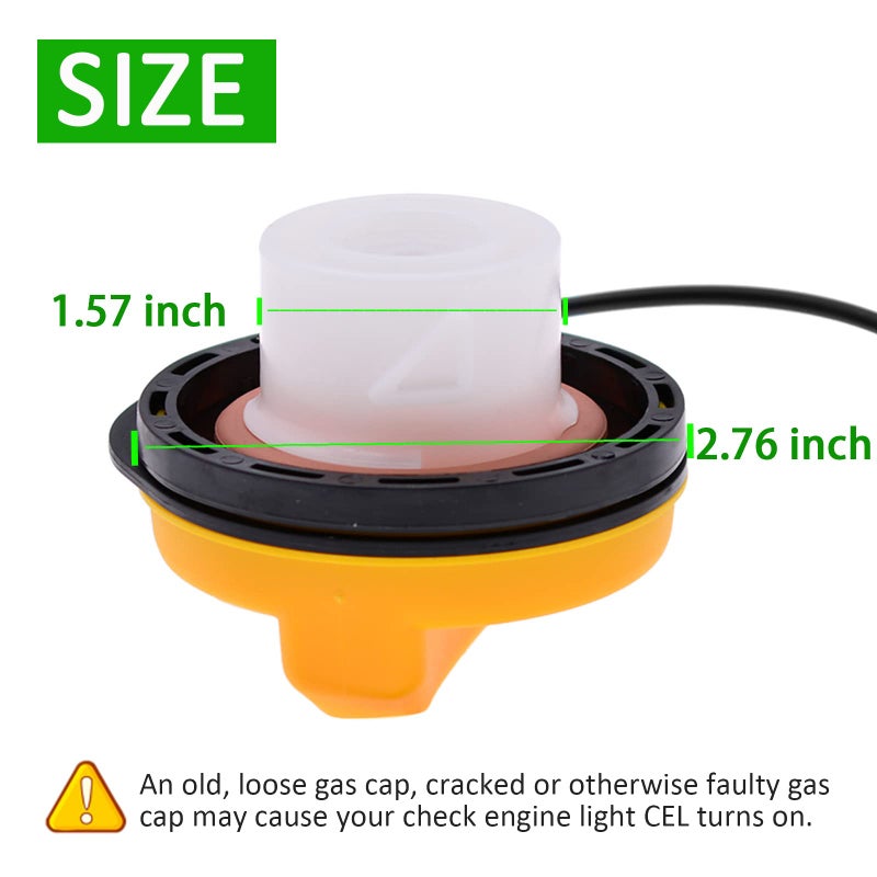 Engine Dancer Gas Cap Fuel Cap GT295 20915990 Compatible with Chevy GMC Cadillac - 2007-2011 Avalanche Silverado 1500 Suburban 1500 Tahoe 2007-2011 Sierra 1500 Yukon 2009-2011 Escalade - Image 5